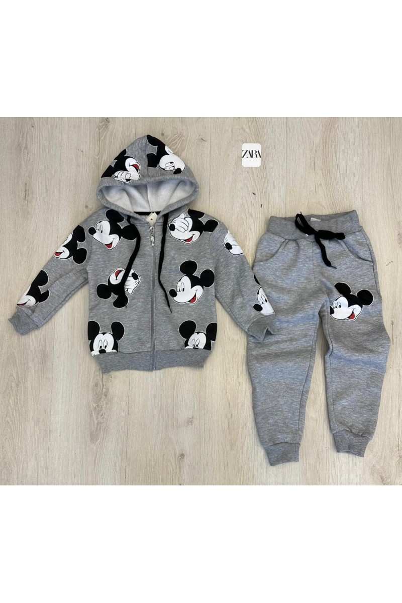 K-İçi pamuklu eşofman takını