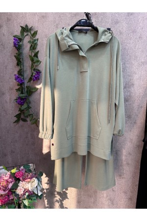 B-Çağla yeşili Oysho takım 