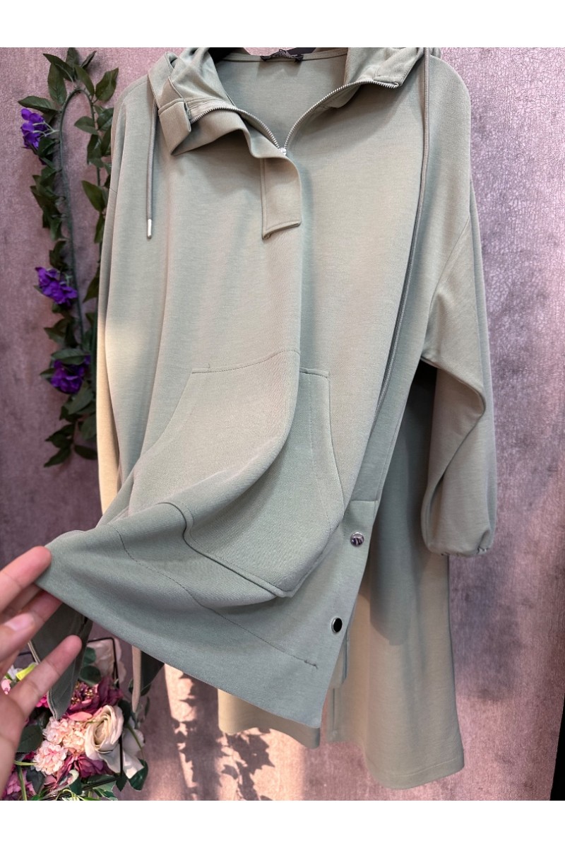 B-Çağla yeşili Oysho takım 