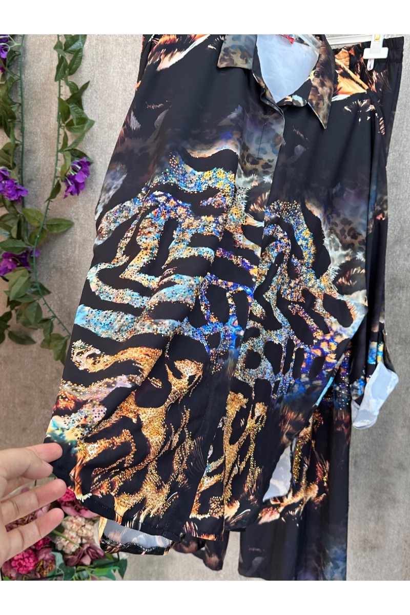 P-desenli taşlı takım 