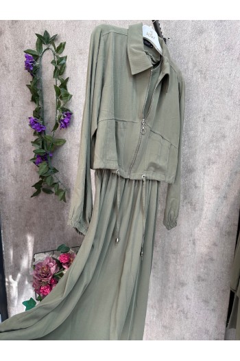 B-ceket-elbise takım 