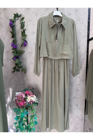 B-ceket-elbise takım 