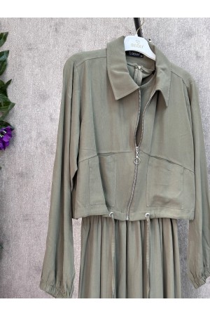 B-ceket-elbise takım 