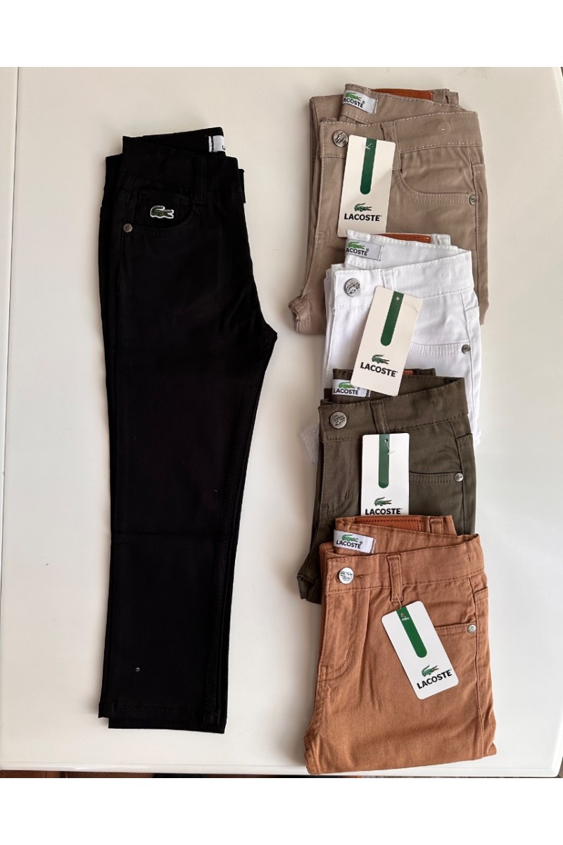 Siyah keten pantolon 