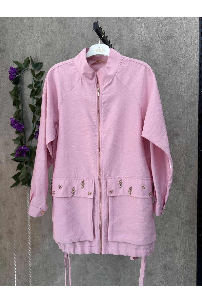 A-pembe taşlı giyçık