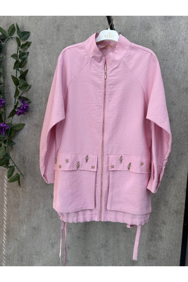 A-pembe taşlı giyçık