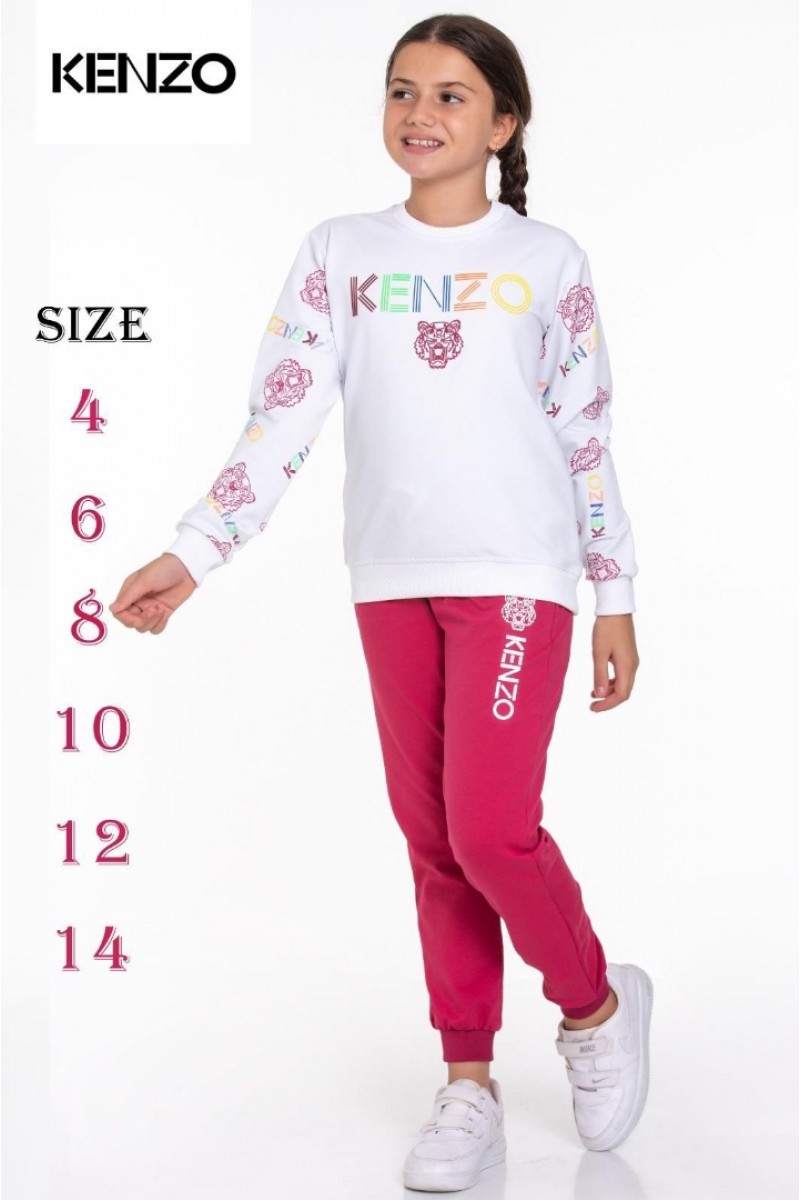 K-İki iplik kız çocuk eşofman takımı 