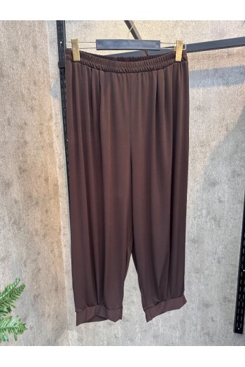 Ays-kahve şalvar pantolon 