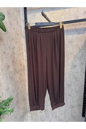 Ays-kahve şalvar pantolon 